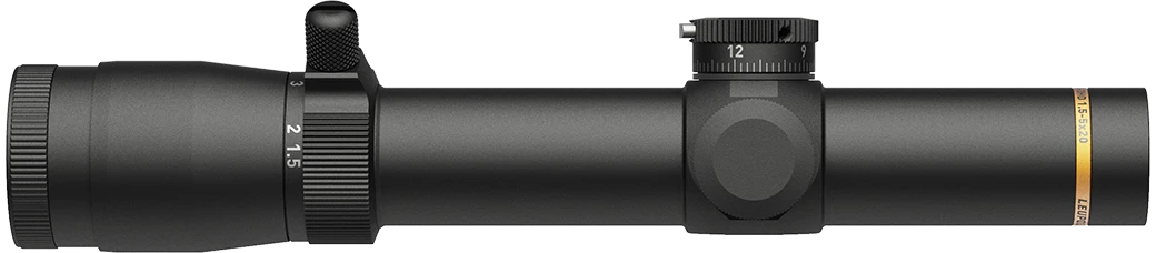 Leupold 180626 VX-3HD Matte Black 1.5-5x20mm CDS-ZL Illuminated FireDot ...