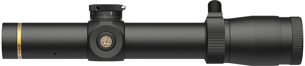 Leupold 180626 VX-3HD Matte Black 1.5-5x20mm CDS-ZL Illuminated FireDot ...