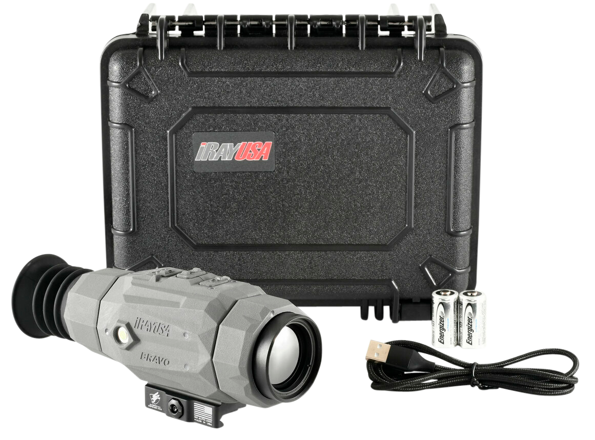 iRay USA IRAYRB35 RICO Bravo Thermal Rifle Scope Black 3x 35mm Black