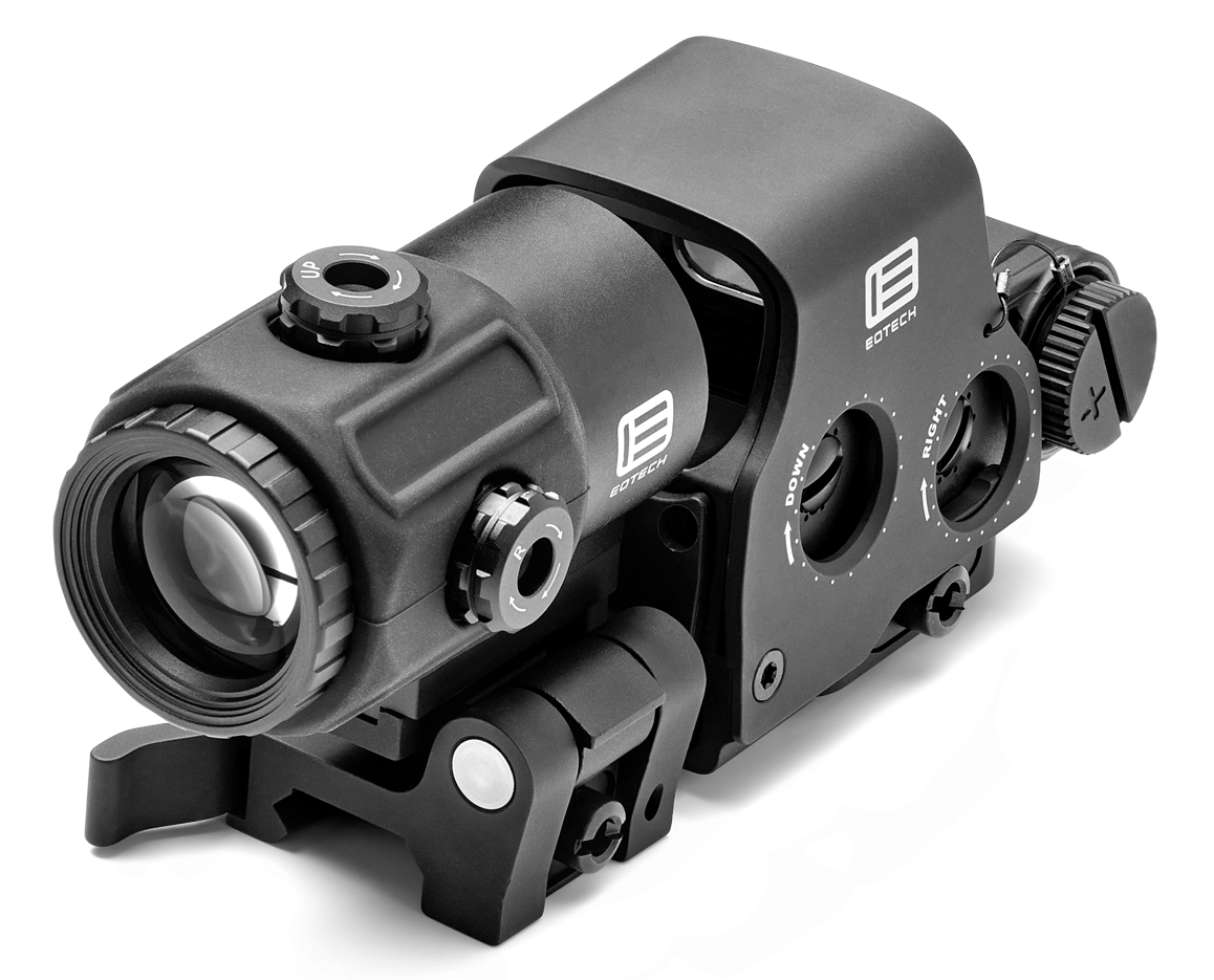 Eotech HHSVI HHS VI EXPS & G43 Magnifier Matte Black 1x/3x 1.20