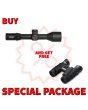 Steiner 5119 T6Xi  Black 3-18x56mm 34mm Tube Illuminated SCR2 MIL Reticle First Focal Plane Features Throw Lever Package