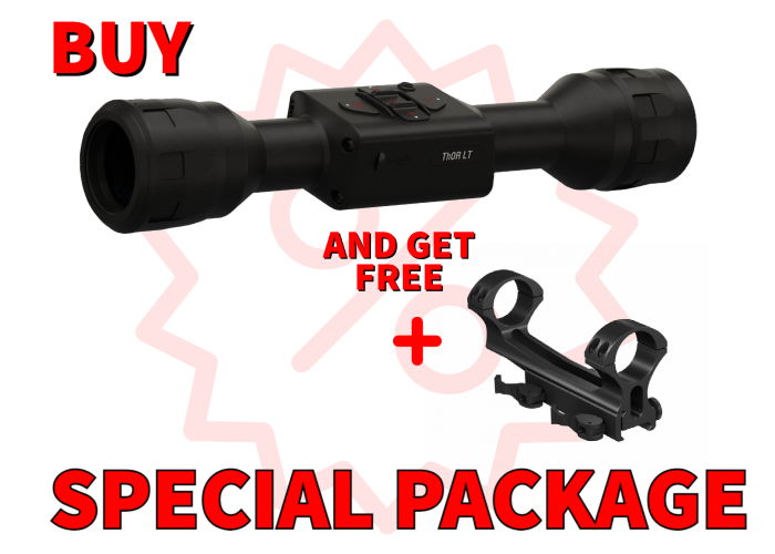 ATN X-Sight Hunting Scope & Mount Package | Night Vision Guys