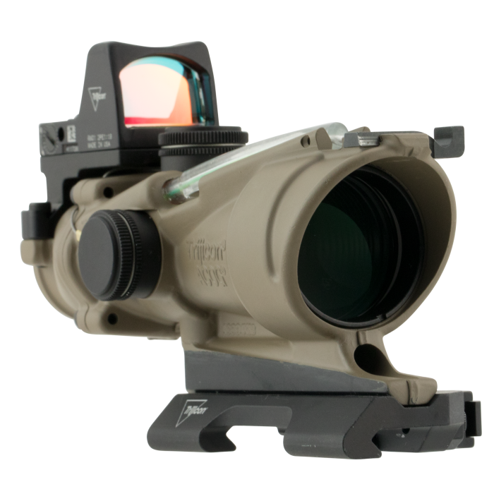 Trijicon 100554 ACOG ECOS Combo Flat Dark Earth 4x32mm Illuminated
