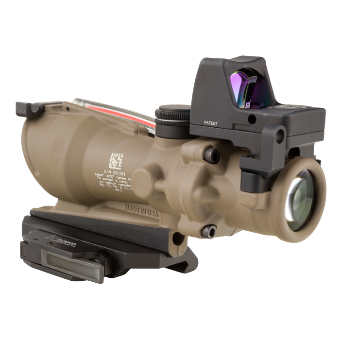 Trijicon 100553 ACOG ECOS Combo Flat Dark Earth 4x32mm Illuminated