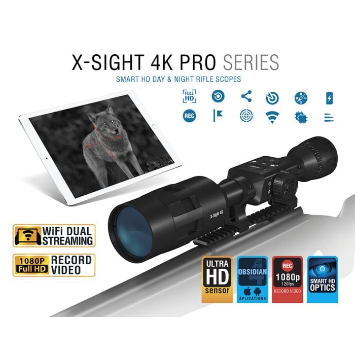 ATN X-Sight 4k 3-14x Hunting Rifle Scope | DGWSXS3144KP