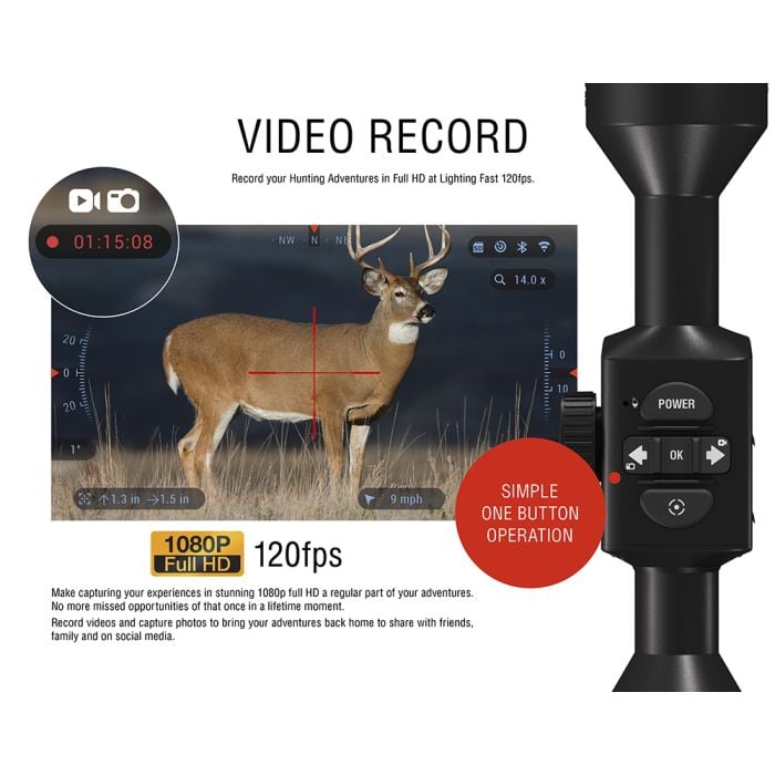 ATN X-Sight 4k 3-14x Hunting Rifle Scope | DGWSXS3144KP