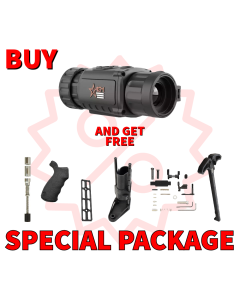 AGM Rattler TC35-640 Thermal Imaging Clip-On 12 Micron, 640x512 (50 Hz), 35mm lens Package