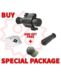 AGM Varmint LRF TS50-384 Thermal Imaging Rifle Scope with Laser Range Finder, 12um, 384x288 (50 Hz), 50 mm lens Package