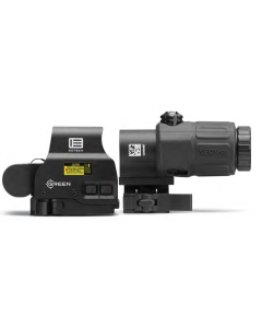 Eotech HHSGRN Holographic Hybrid Sight  1x 1 MOA 68 MOA Ring/2 Green Dots Reticle w/STS Mount