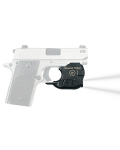 Crimson Trace LTG776 Lightguard  For Handgun Sig P238/P938 110 Lumens Output White LED Light Trigger Guard Mount Matte Black Polymer