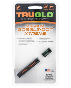 Truglo TG941XA Magnum Gobble-Dot Xtreme Universal Shotgun Fiber Optic Red/Green .25" Rib