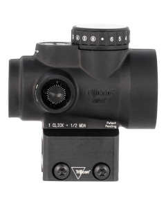 Trijicon 2200052 MRO HD Black Hardcoat Anodized 1x 25mm 2 MOA Illuminated Adjustable LED 68 MOA w/Red Dot Reticle Features Full Co-Witness Mount