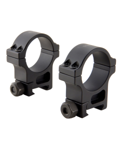 Trijicon AC22003 Scope Ring Set  Picatinny Rail 34mm Tube Black Hardcoat Anodized Aluminum