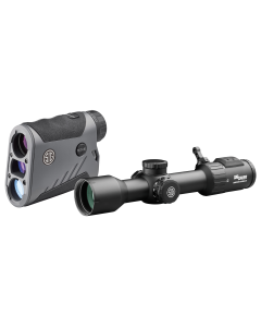 Sig Sauer Electro-Optics SOK16BDX6 BDX 2 Combo Kit Range Finder/Rifle Scope Graphite 6x22mm/2-12x40mm 2000 yds Max Distance OLED Display