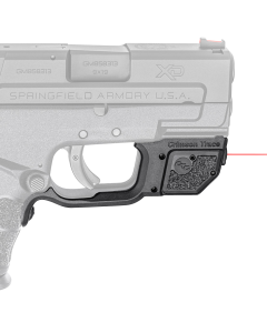 Crimson Trace 0101830 Laserguard  5mW Red Laser with 633nM Wavelength & Black Finish for Springfield Hellcat