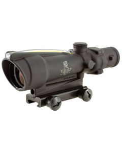 Trijicon 100143 ACOG  Matte Black 3.5x 35mm Illuminated Amber Chevron .308/7.62 BDC Reticle