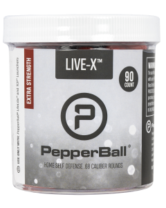 PepperBall 104-81-0352 Live-X Pepperballs Pava .09 oz 90 Rds