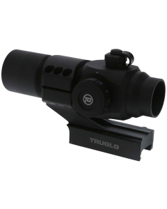 TruGlo TG-TG8230RB Triton  Black Anodized 1x 30mm 3 MOA Illuminated Tri-Color Center Dot Reticle