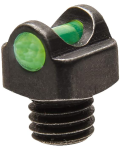 TruGlo TG-TG954DG StarBrite Deluxe  Green Fiber Optic Front Sight with 2.6mm Threads Black Frame for Shotgun