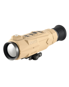 iRay USA IRAY-RA50 RICO Alpha Thermal Rifle Scope Tan 3x 50mm Multi Reticle 4x Zoom 640x512, 50 Hz Resolution Features Rangefinder