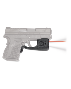 Crimson Trace LL802 Laserguard Pro  5mW Red Laser 633nM Wavelength & 50 ft Range with 150 Lumens White LED Light Black Finish for Springfield XD-S