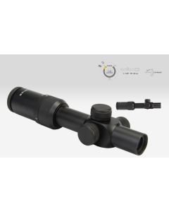 U.S. Optics SR-4C 1-4x RED DOT Mil Scale Reticle