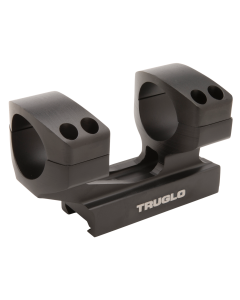 TruGlo TG-8964B Tactical Scope Mount Black Hardcoat Anodized 30mm Tube Picatinny/Warne/Weaver