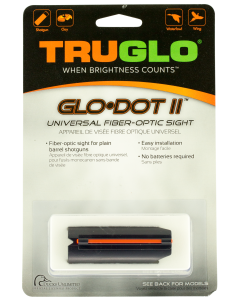 Truglo TG92A Glo-Dot II 12-20 Gauge Red Fiber Optic Black