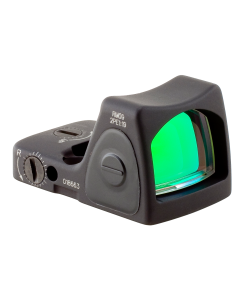 Trijicon 700742 RMR Type 2 Matte Black 1x 1 MOA Illuminated Adjustable Red LED Dot Reticle