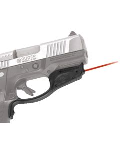 Crimson Trace LG449 Laserguard  5mW Red Laser with 633nM Wavelength & 50 ft Range Black Finish for 9mm Luger & 40 S&W Ruger SRc