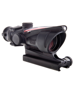 Trijicon 100233 ACOG  Black Hardcoat Anodized 4x32mm Illuminated Red Crosshair .223/5.56 BDC Reticle