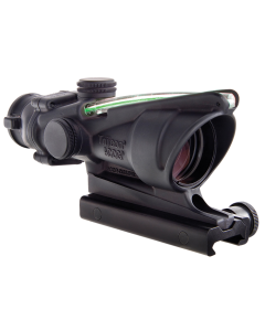 Trijicon 100209 ACOG  Black Hardcoat Anodized 4x32mm Illuminated Green Crosshair .223/5.56 BDC Reticle