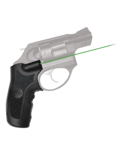 Crimson Trace LG415G Lasergrips  5mW Green Laser with 532nM Wavelength & 50 ft Range Black Finish for Ruger LCR, LCRx