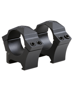 Sig Sauer Electro-Optics SOA10008 Alpha1 Hunting Scope Ring Set For Rifle Weaver High 1" Tube Black Powder Coated Steel