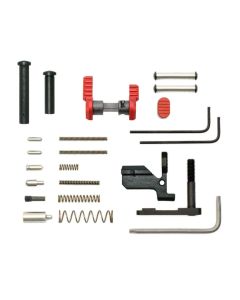 Armaspec AR10 Gun Builders Stainless Kit, SS/Red