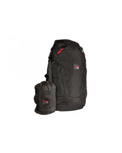 AGM Backpack - Foldable 28L Travel Backpack 51x32 cm, Packed 20x14x14 cm, 555g, Color Black