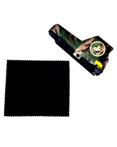 Microfiber 6''x5'' Cleaning Cloth for Optics Black