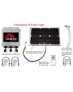 Sniper Hog Lights Exterminator II Feeder Light IR