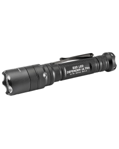 SureFire E2DLUA E2D Defender Ultra  Black Anodized Aluminum White LED 5/1000 Lumens 200 Meters Range