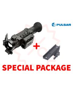 Pulsar Trail 2 LRF XQ50 Thermal Riflescope Package