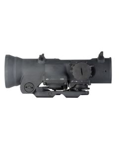 Elcan Specter DR 6x/1.5x, 5.56 Reticle, with Flip Covers & ARD, Black & 4MOA XOPTEK