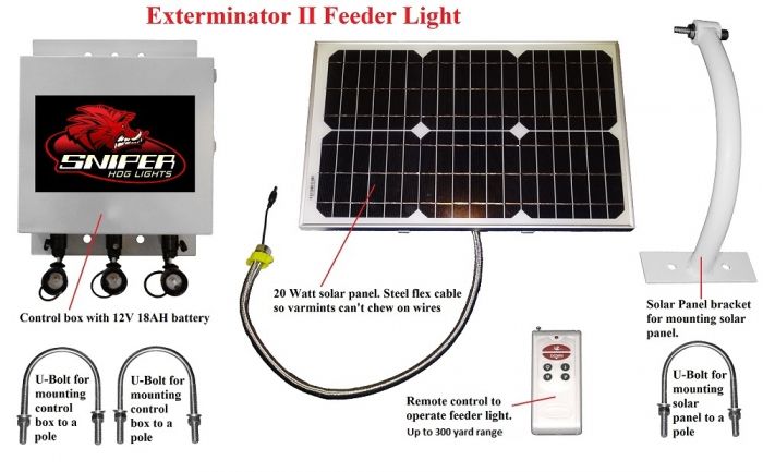 ir solar light