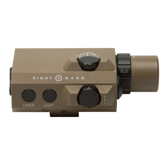 Sightmark LoPro Mini Combo Flashlight & Green Laser Sight Dark Earth SM25012DE 