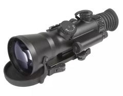 AGM Wolverine-4 NW1 Night Vision Rifle Scope 4x with Gen 2+ "Level 1", P45-White Phosphor IIT. Long-Range Infrared Illuminator included