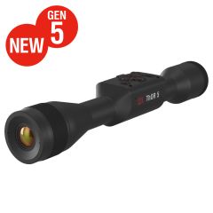 ATN Thor 5 4-16x, 320x240 12 micron, Smart HD Thermal Rifle Scope w/ Gen 5 Sensor, Video Rec, Ballistic Calculator, RAV