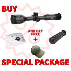 AGM Adder TS35-640 Thermal Imaging Rifle Scope 12um, 640x512 (50 Hz), 35 mm lens Package
