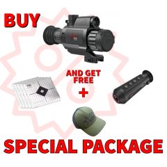 AGM Varmint LRF TS35-640 Thermal Imaging Rifle Scope with built-in Laser Range Finder, 12um, 640x512 (50 Hz), 35mm lens Package