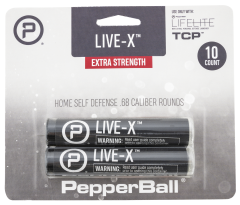 PepperBall 104-81-0354 Live-X Pepperballs Pava .09 oz 10 Per Pkg