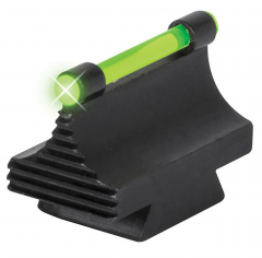 TruGlo TG-TG95500RG 3/8" Dovetail Front Sight .500" Green Ramp Black for Rifle