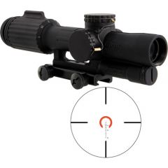 Trijicon VCOG 1-6x24mm Red Horseshoe Dot/Crosshair Riflescope 223/77 Grains Ballistic Reticle with Thumb Screw Mount
